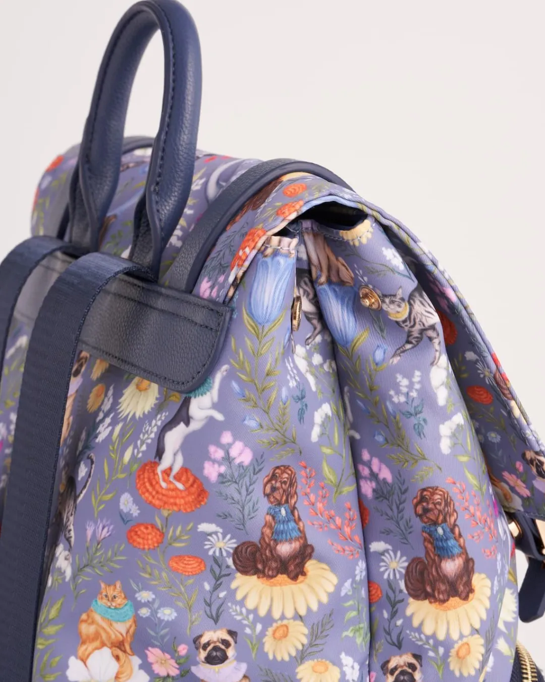 Outlet Fable England Catherine Rowe Pet Portraits Blue Medium Backpack