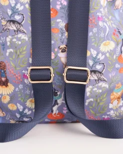 Outlet Fable England Catherine Rowe Pet Portraits Blue Medium Backpack