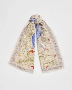 Clearance Fable England Catherine Rowe x Celestial Snake Lightweight Scarf