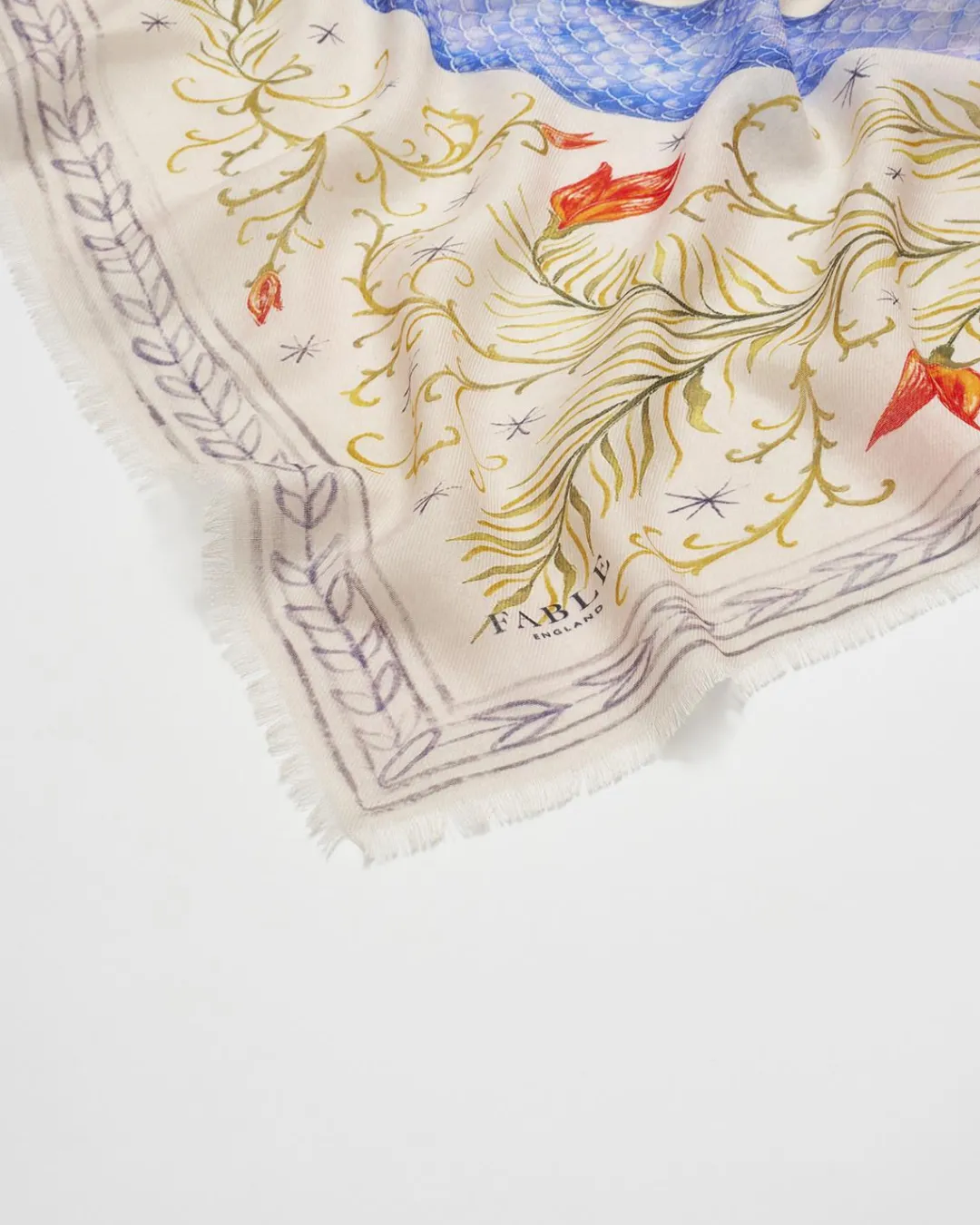 Clearance Fable England Catherine Rowe x Celestial Snake Lightweight Scarf