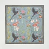 Discount Fable England Catherine Rowe's Into The Woods Square Scarf Teal