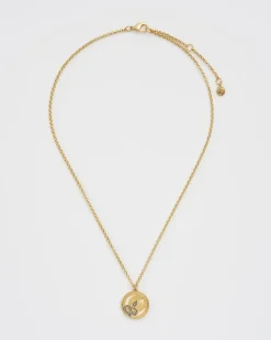 Best Fable England Celestial Snake Pendant Necklace