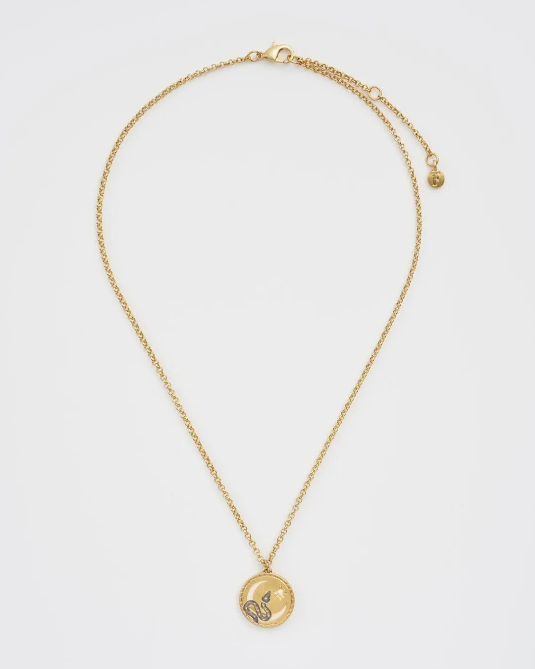 Best Fable England Celestial Snake Pendant Necklace