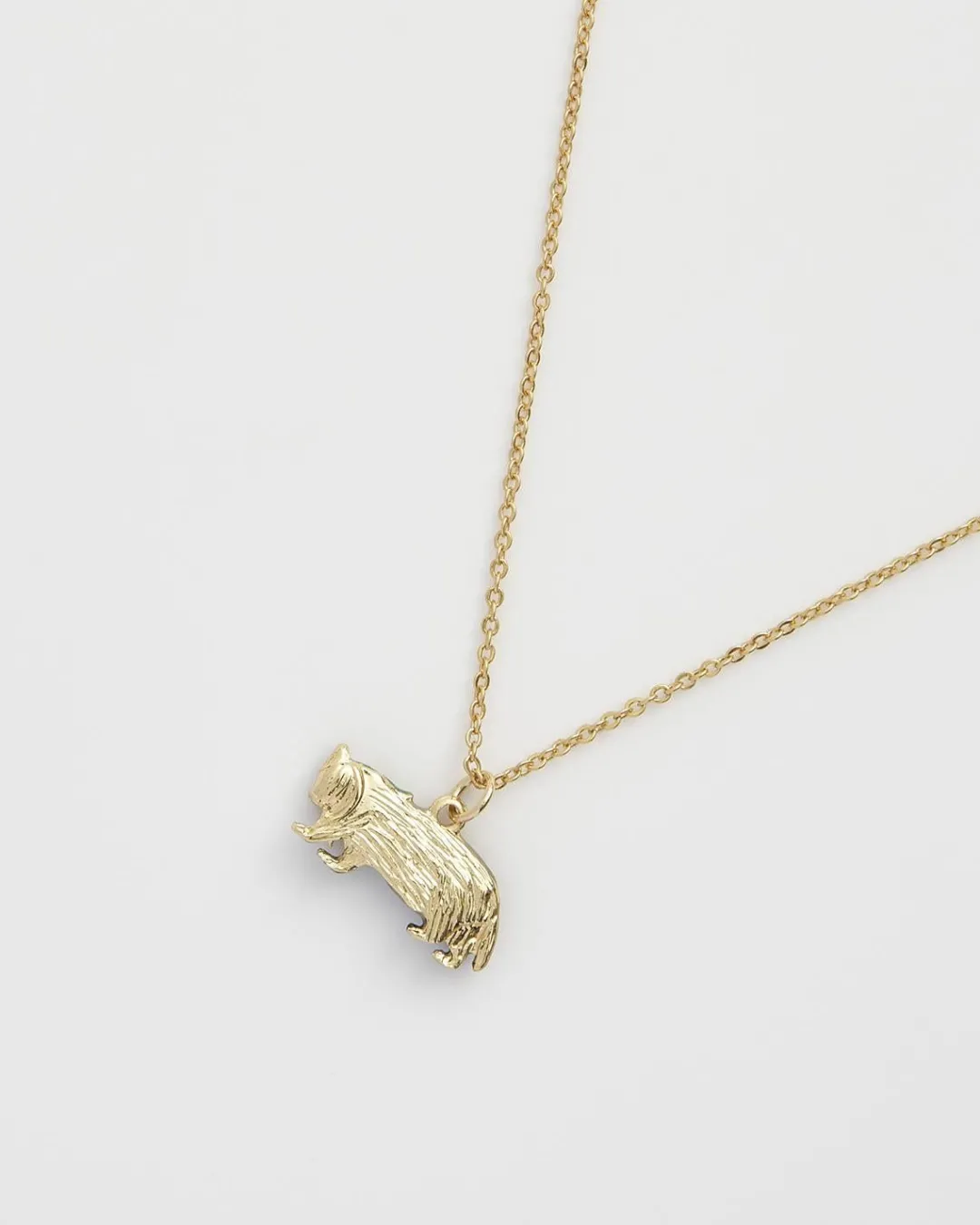 Best Fable England Cozy Badger Charm Necklace