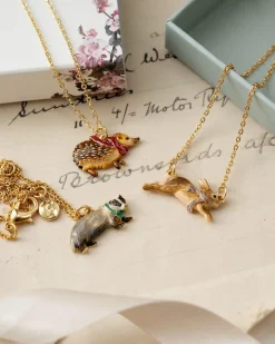 Online Fable England Cozy Bunny Charm Necklace