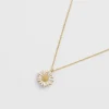 Fashion Fable England Daisy Chain Necklace