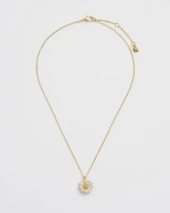 Fashion Fable England Daisy Chain Necklace