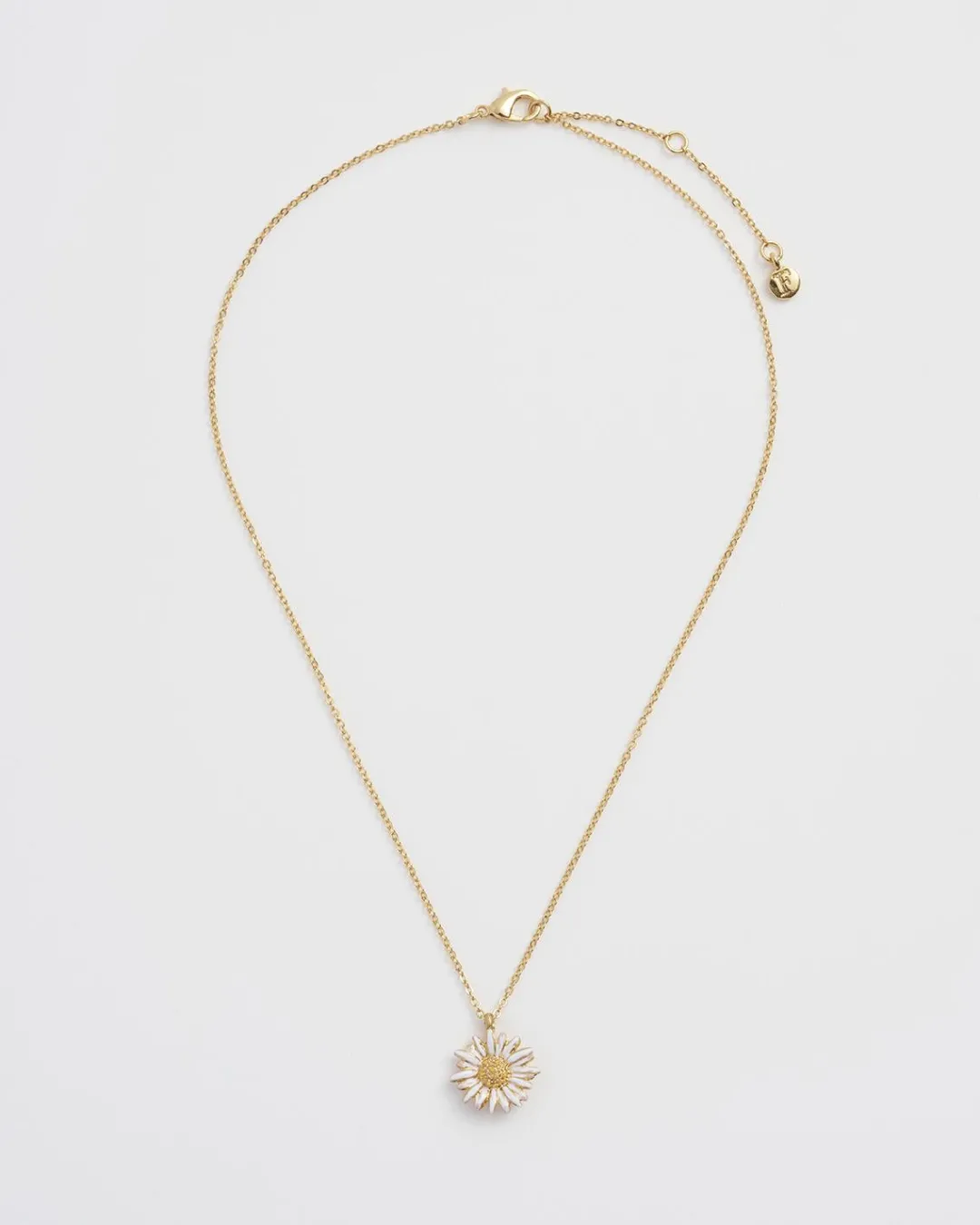 Fashion Fable England Daisy Chain Necklace