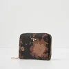 Online Fable England Deco Blooms Black Small Zip Wallet
