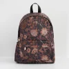 Hot Fable England Deco Blooms Large Black Backpack