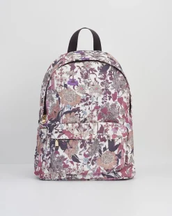 Clearance Fable England Deco Blooms Large Blackberry Backpack