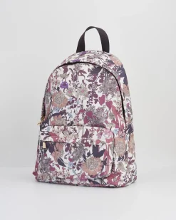 Clearance Fable England Deco Blooms Large Blackberry Backpack