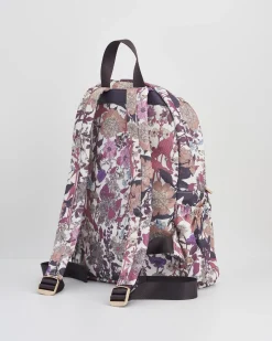 Clearance Fable England Deco Blooms Large Blackberry Backpack
