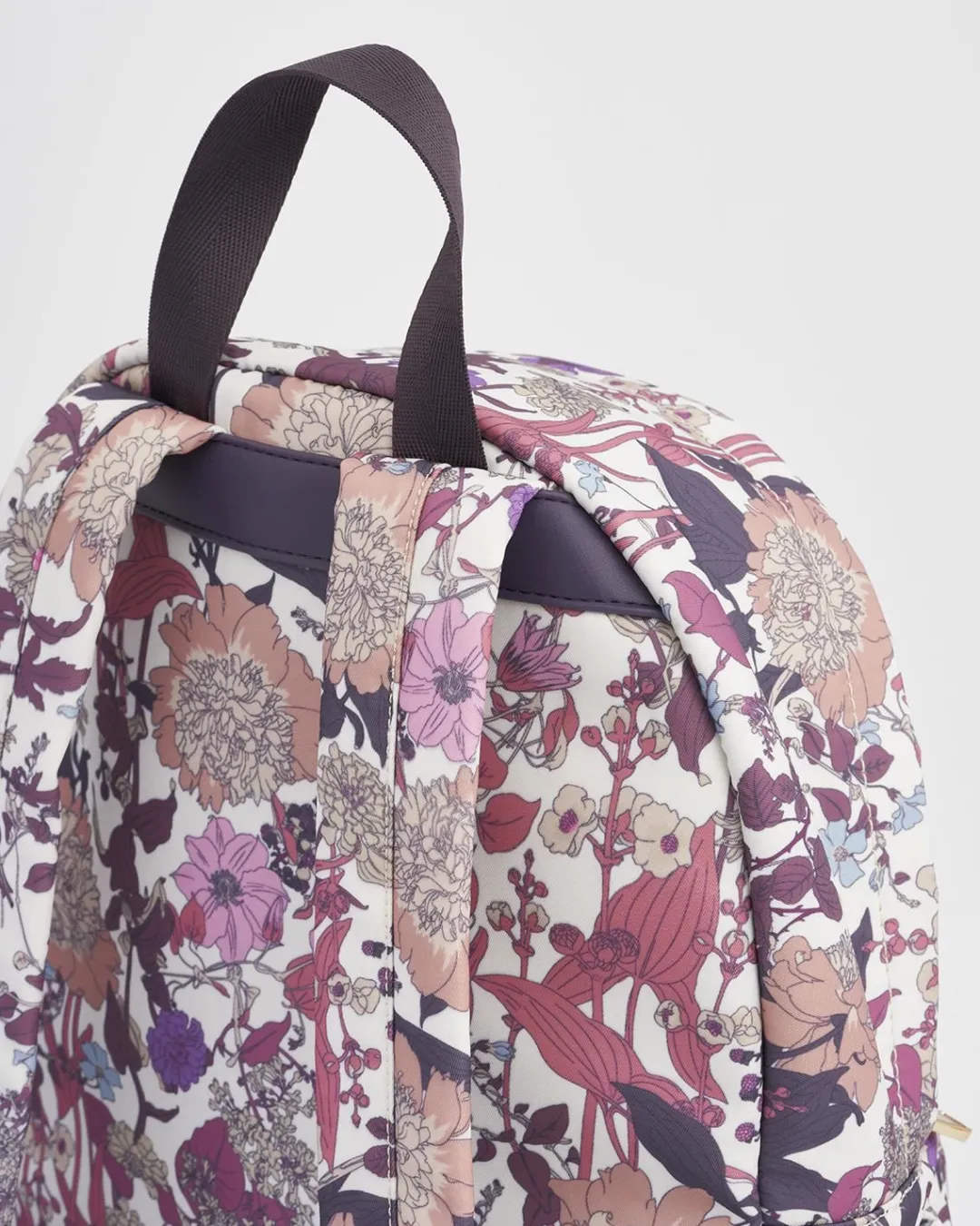 Clearance Fable England Deco Blooms Large Blackberry Backpack