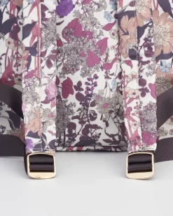 Clearance Fable England Deco Blooms Large Blackberry Backpack
