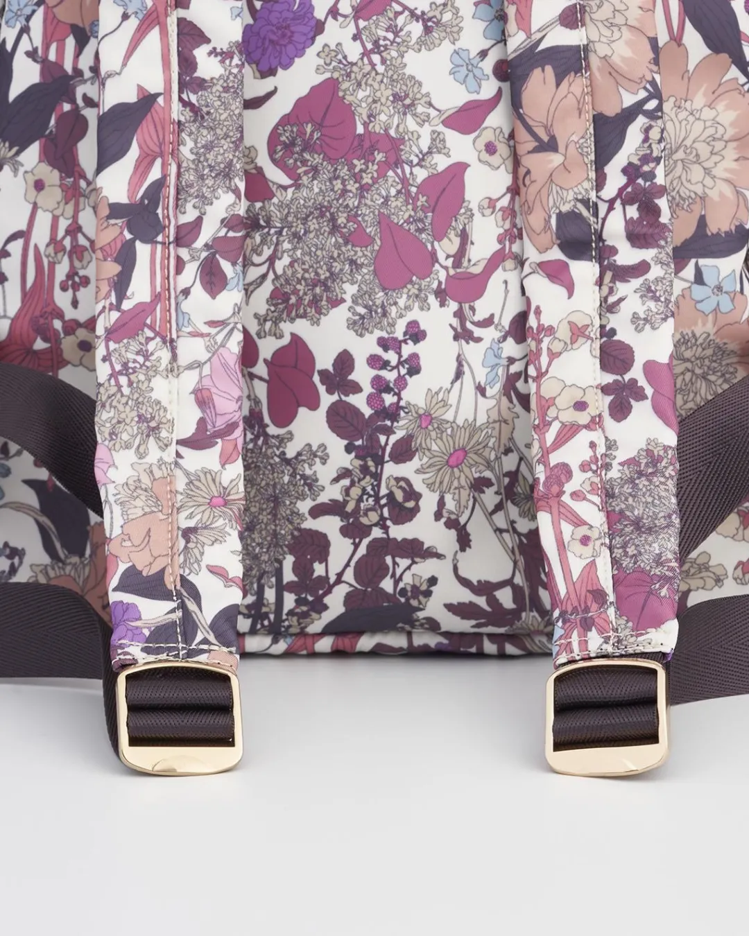 Clearance Fable England Deco Blooms Large Blackberry Backpack