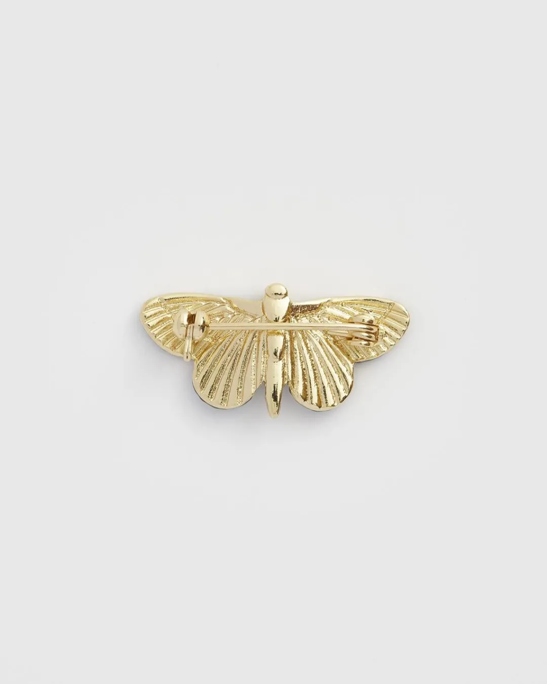 Hot Fable England Deco Butterfly Brooch Blue