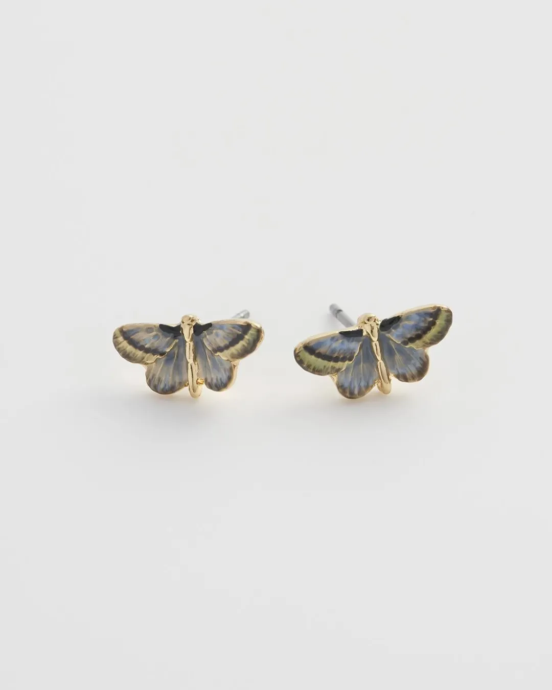 Online Fable England Deco Butterfly Stud Earrings