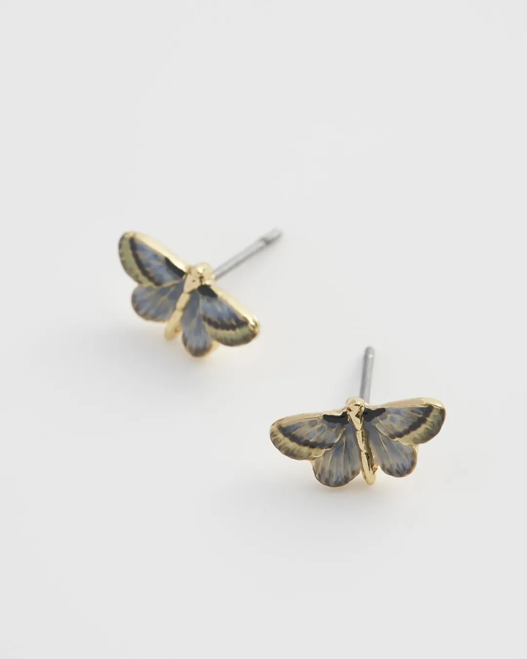 Online Fable England Deco Butterfly Stud Earrings