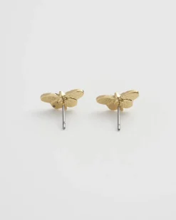 Online Fable England Deco Butterfly Stud Earrings