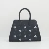 Clearance Fable England Ditsy Navy Medium Tote