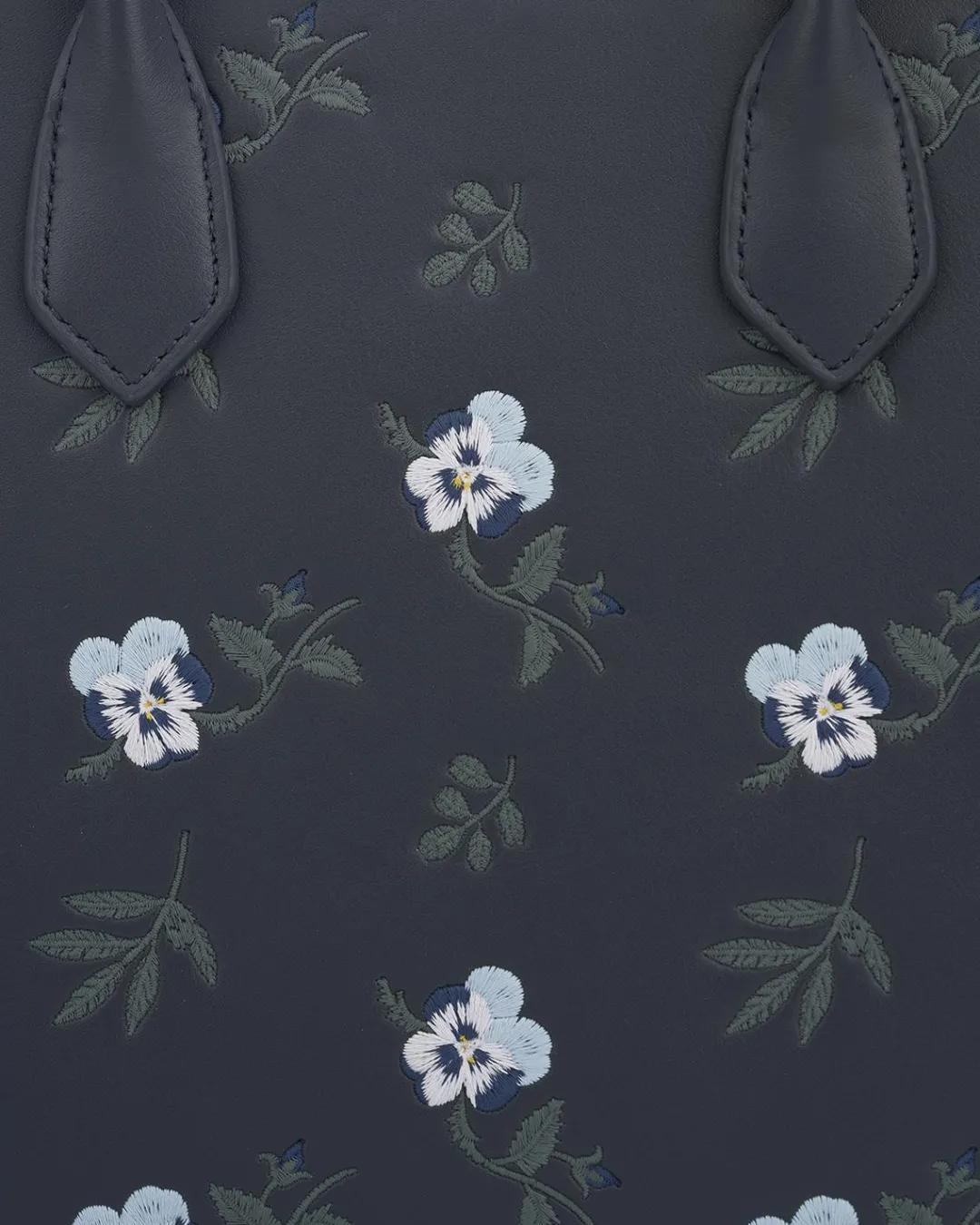 Clearance Fable England Ditsy Navy Medium Tote