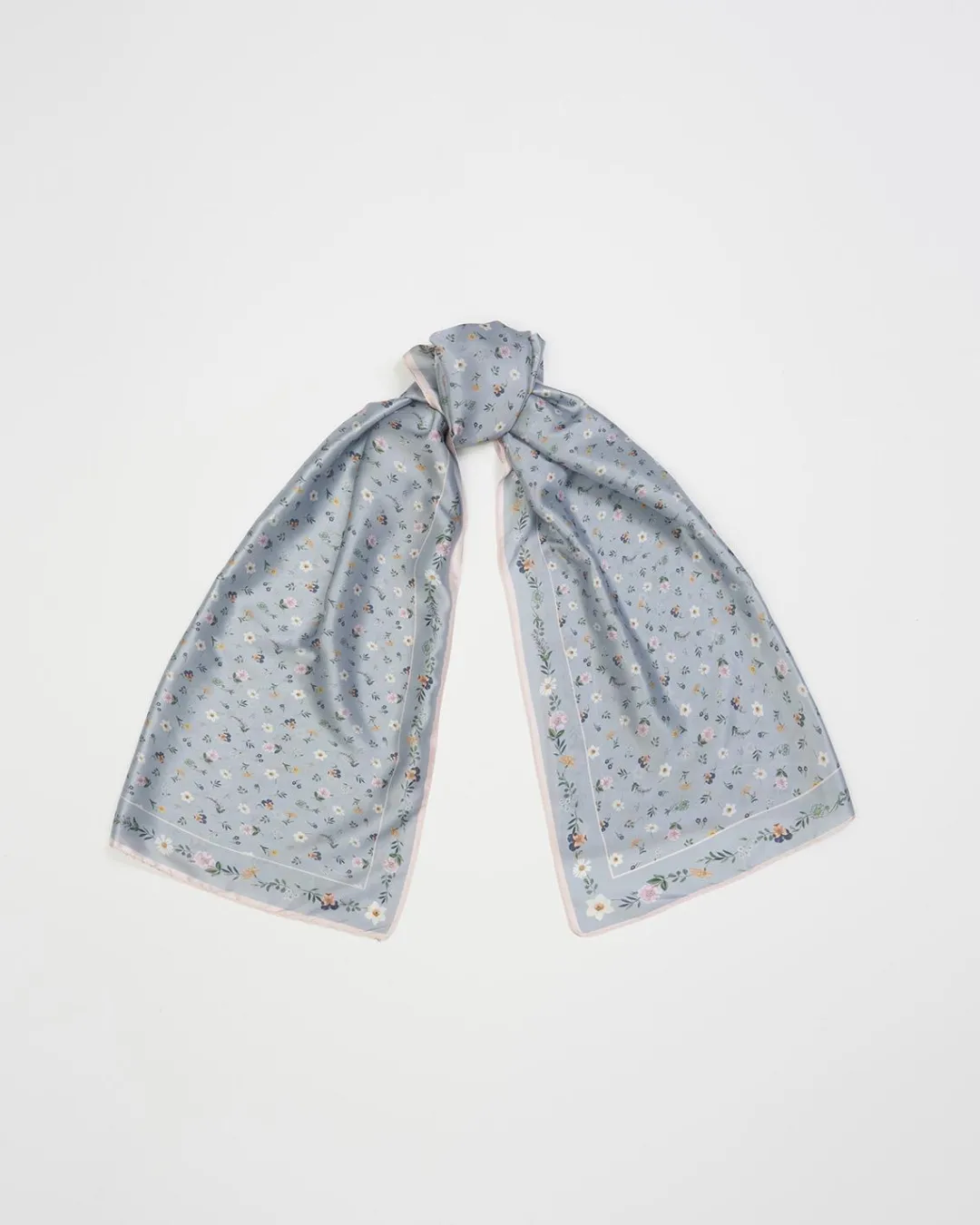 Fashion Fable England Ditsy Sprigs Silky Scarf