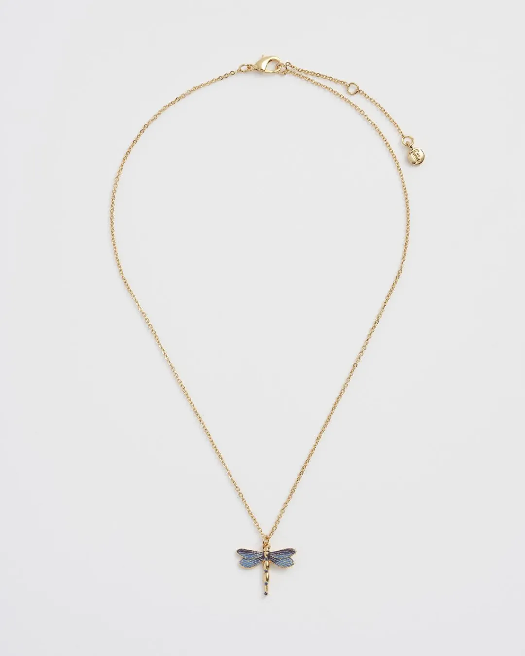 Sale Fable England Dragonfly Crystal Necklace