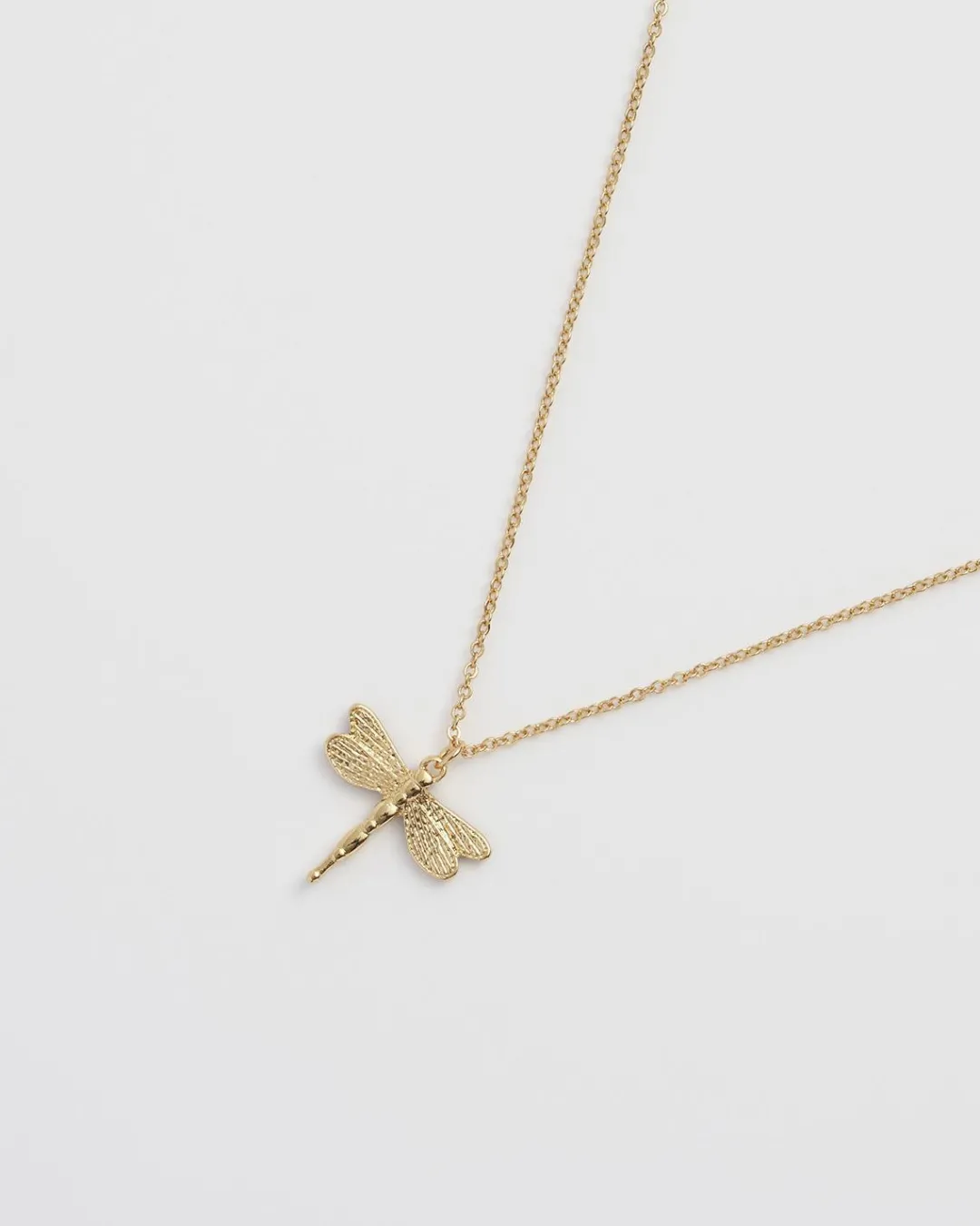 Sale Fable England Dragonfly Crystal Necklace
