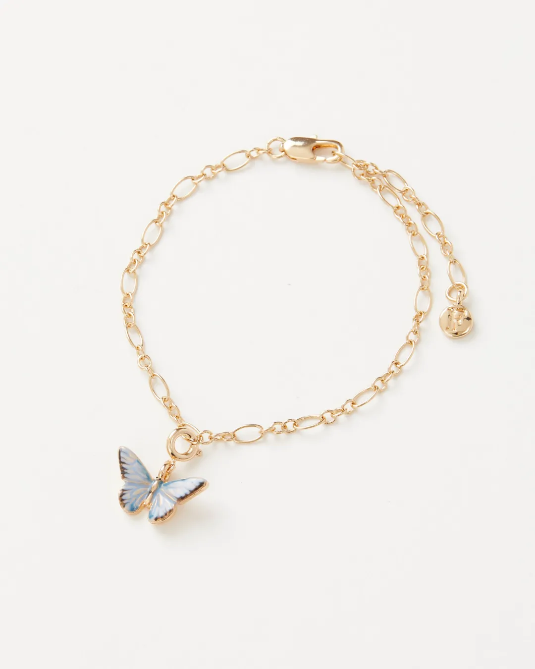 Outlet Fable England Enamel Blue Butterfly Charm