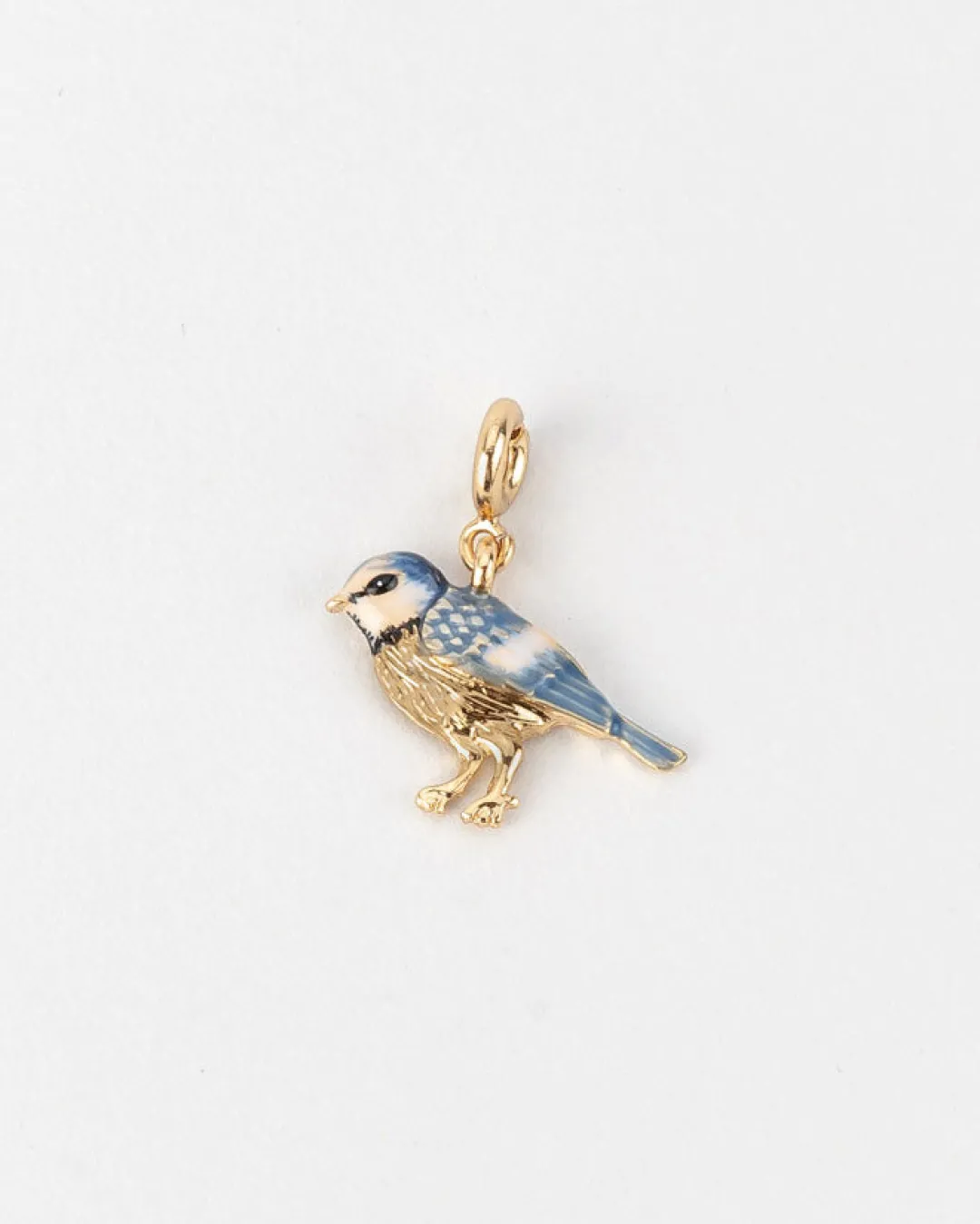 New Fable England Enamel Blue Tit Charm