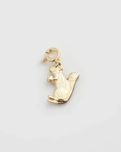 Clearance Fable England Enamel Cheeky Squirrel Charm