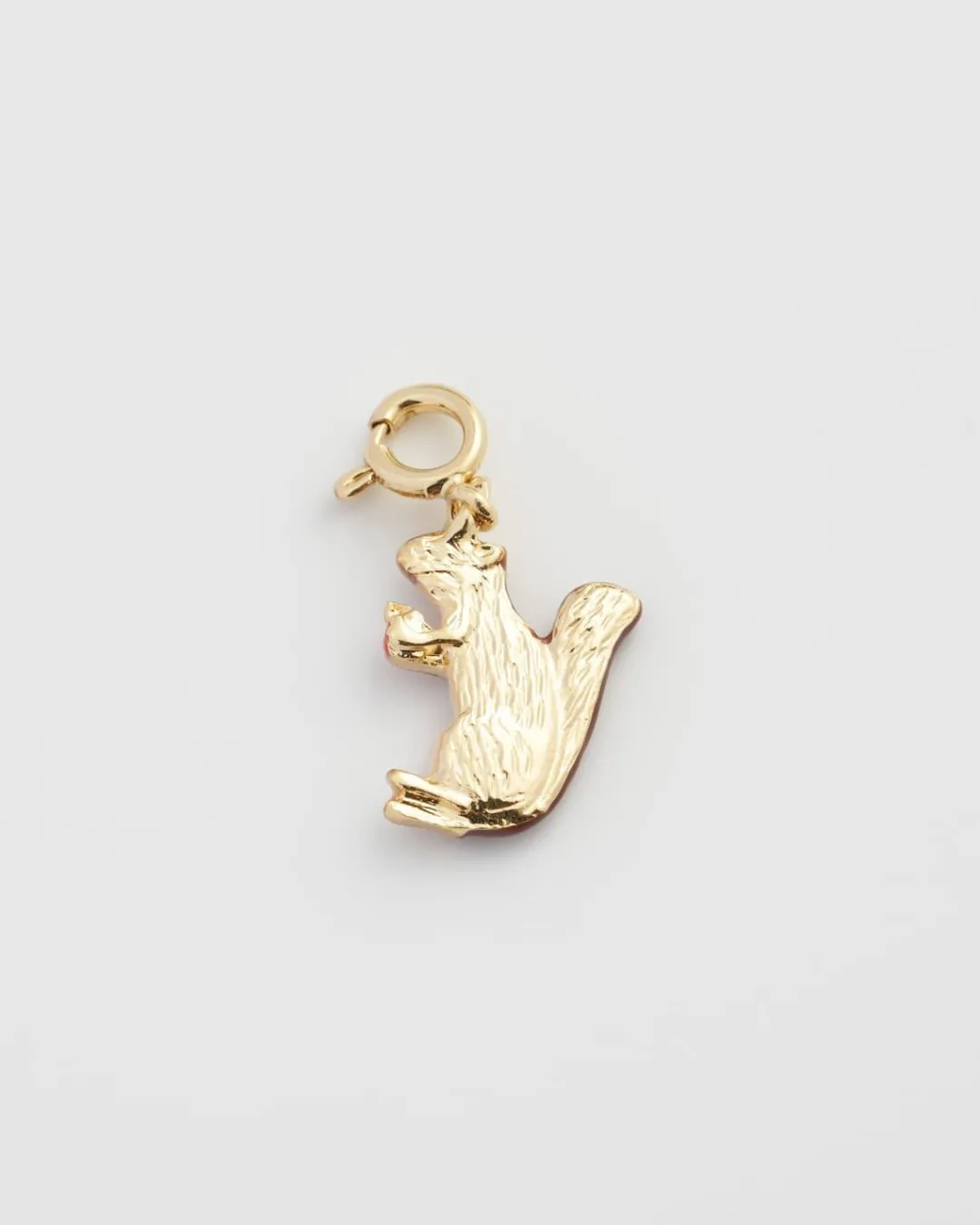 Clearance Fable England Enamel Cheeky Squirrel Charm