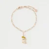 Fashion Fable England Enamel Dormouse Collector Chain Bracelet