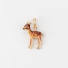 Outlet Fable England Enamel Fawn Charm