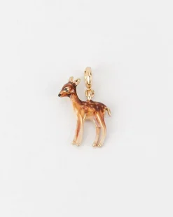Outlet Fable England Enamel Fawn Charm