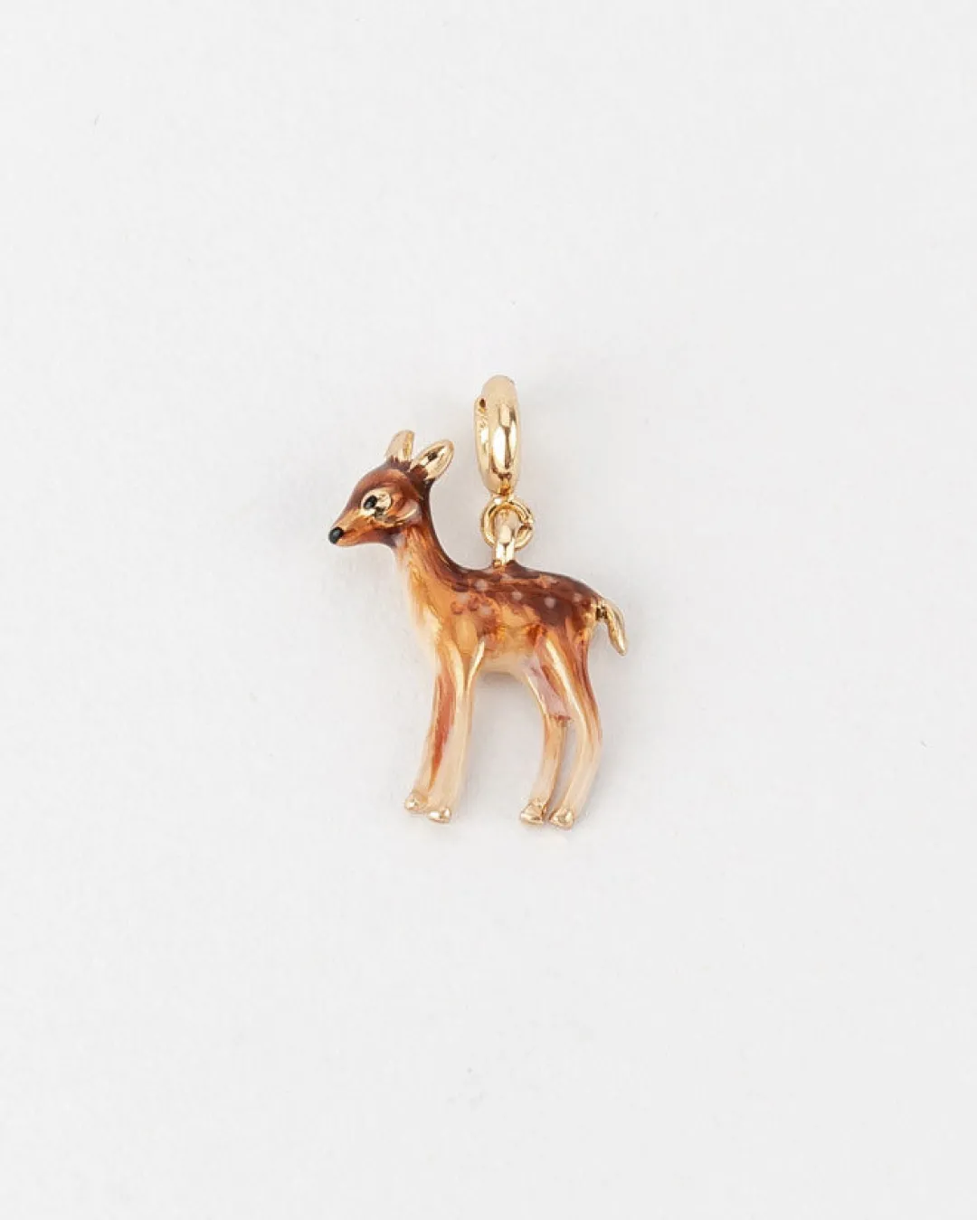 Outlet Fable England Enamel Fawn Charm