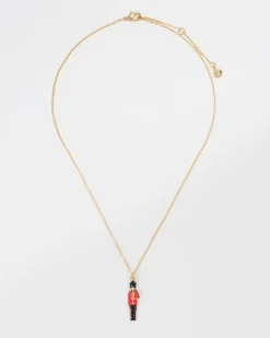 Best Fable England Enamel King's Guard Necklace
