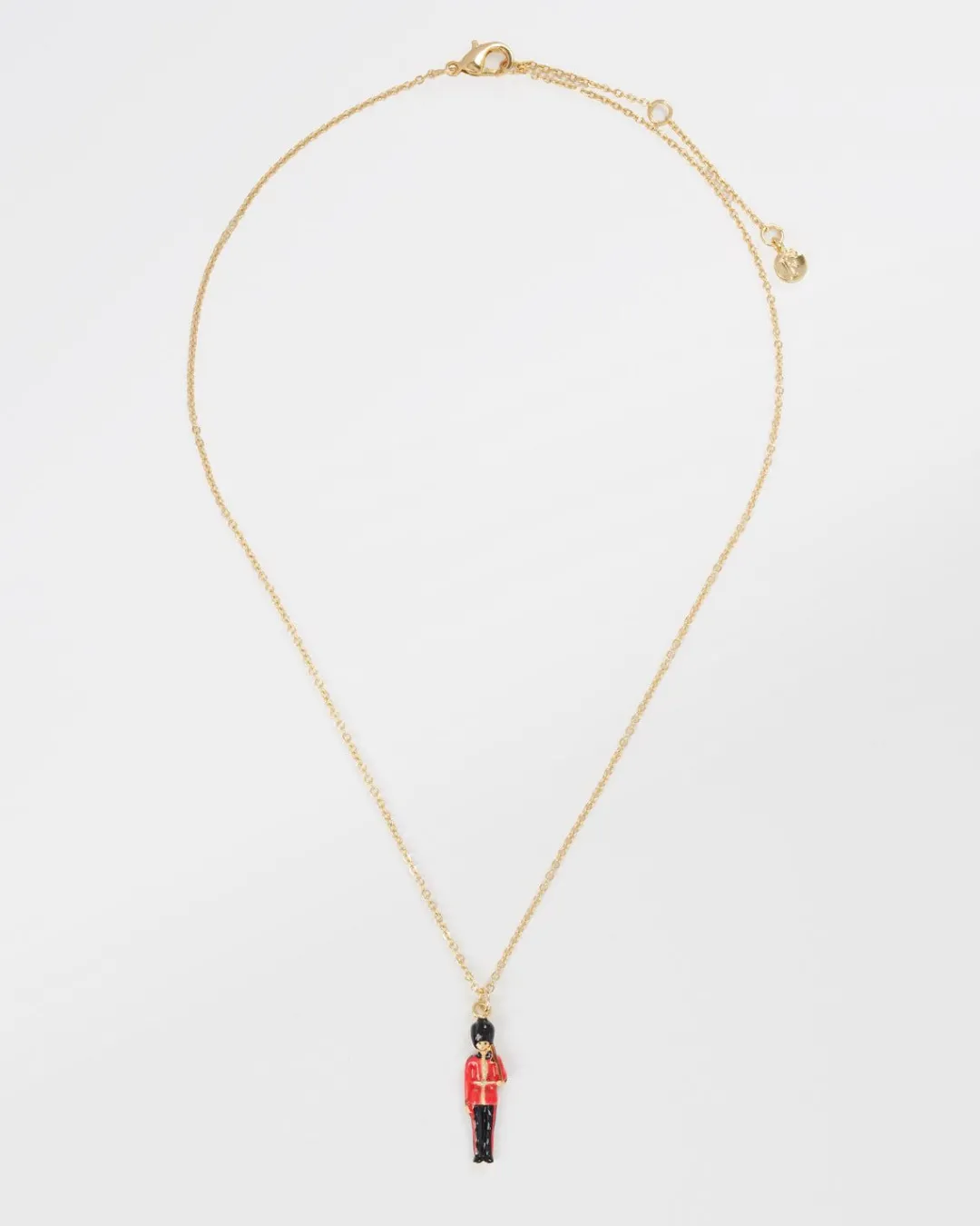Best Fable England Enamel King's Guard Necklace