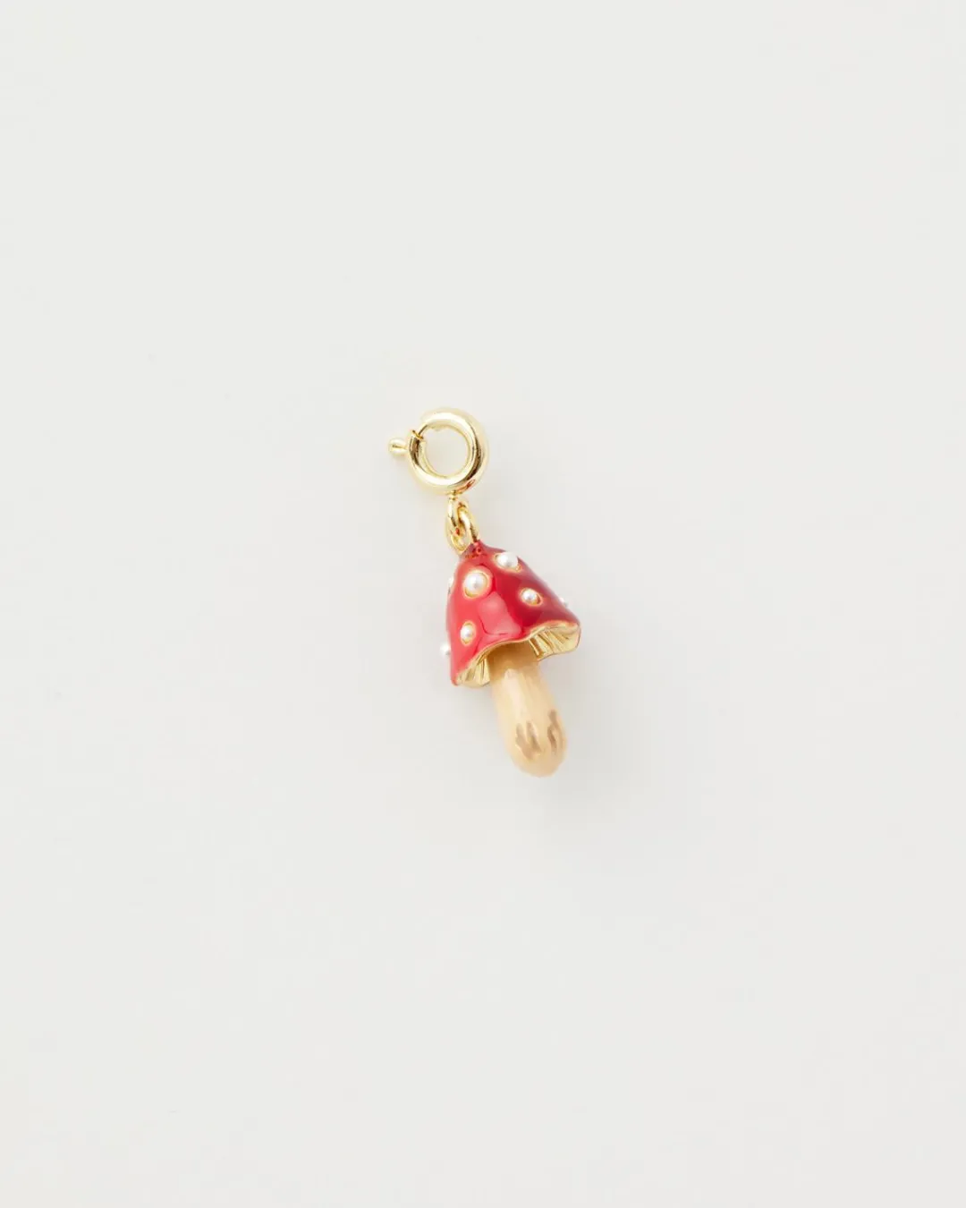 Sale Fable England Enamel Mushroom Charm