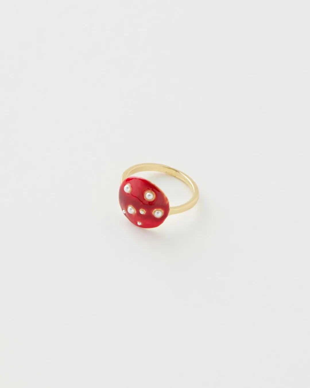 Outlet Fable England Enamel Mushroom Ring