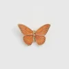Online Fable England Enamel Orange Butterfly Pin
