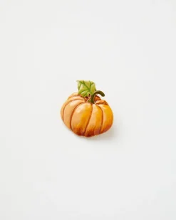 Outlet Fable England Enamel Pumpkin Brooch