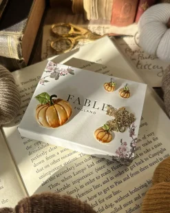 Discount Fable England Enamel Pumpkin Short Necklace