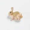 Clearance Fable England Enamel Rabbit Brooch
