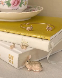 Best Fable England Enamel Rabbit Short Necklace