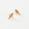 Best Fable England Enamel Robin Earrings