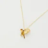 Fashion Fable England Enamel Robin Necklace