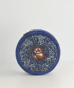 New Fable England Fable Chloe Dormouse Jewellery Box Navy