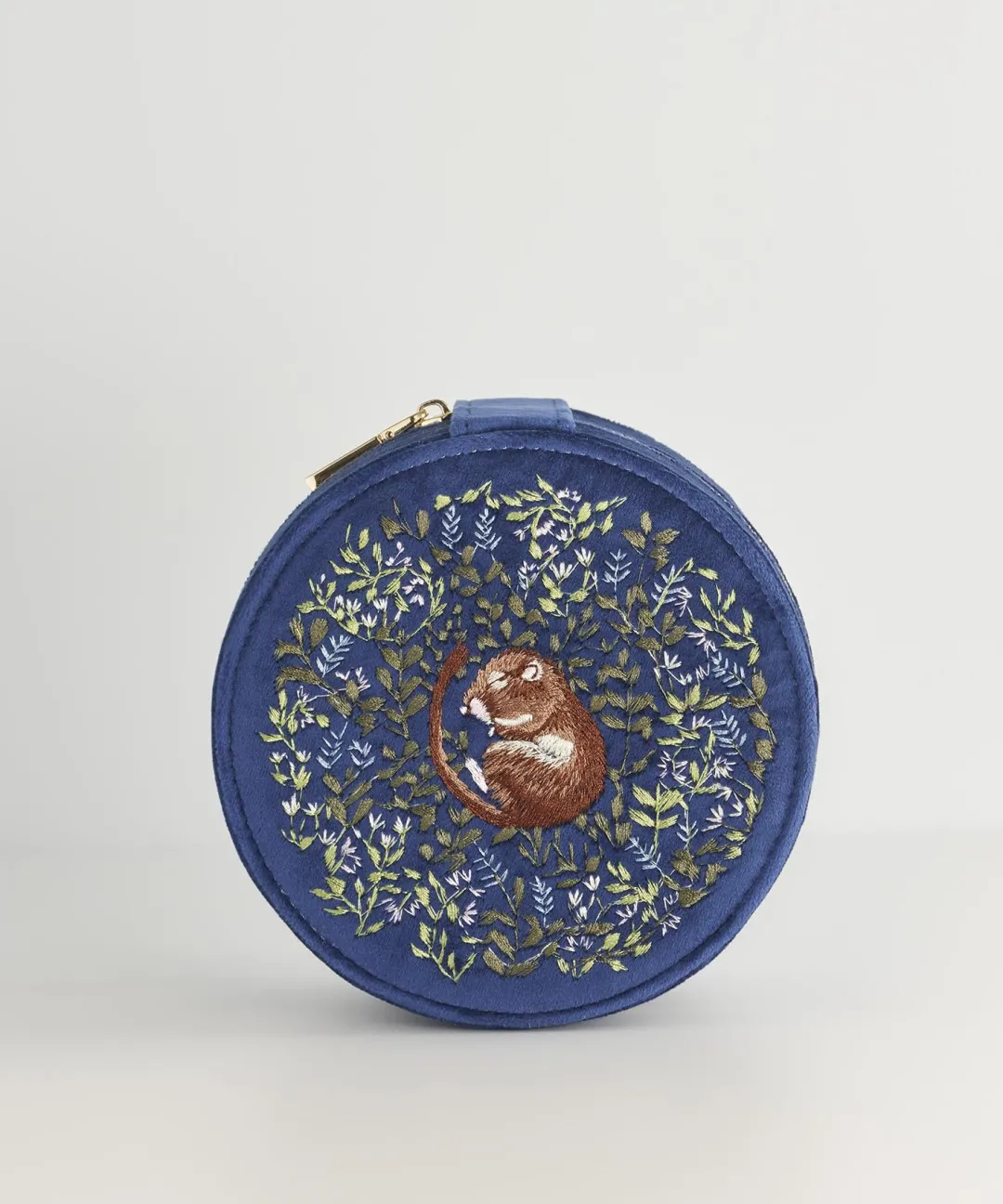 New Fable England Fable Chloe Dormouse Jewellery Box Navy